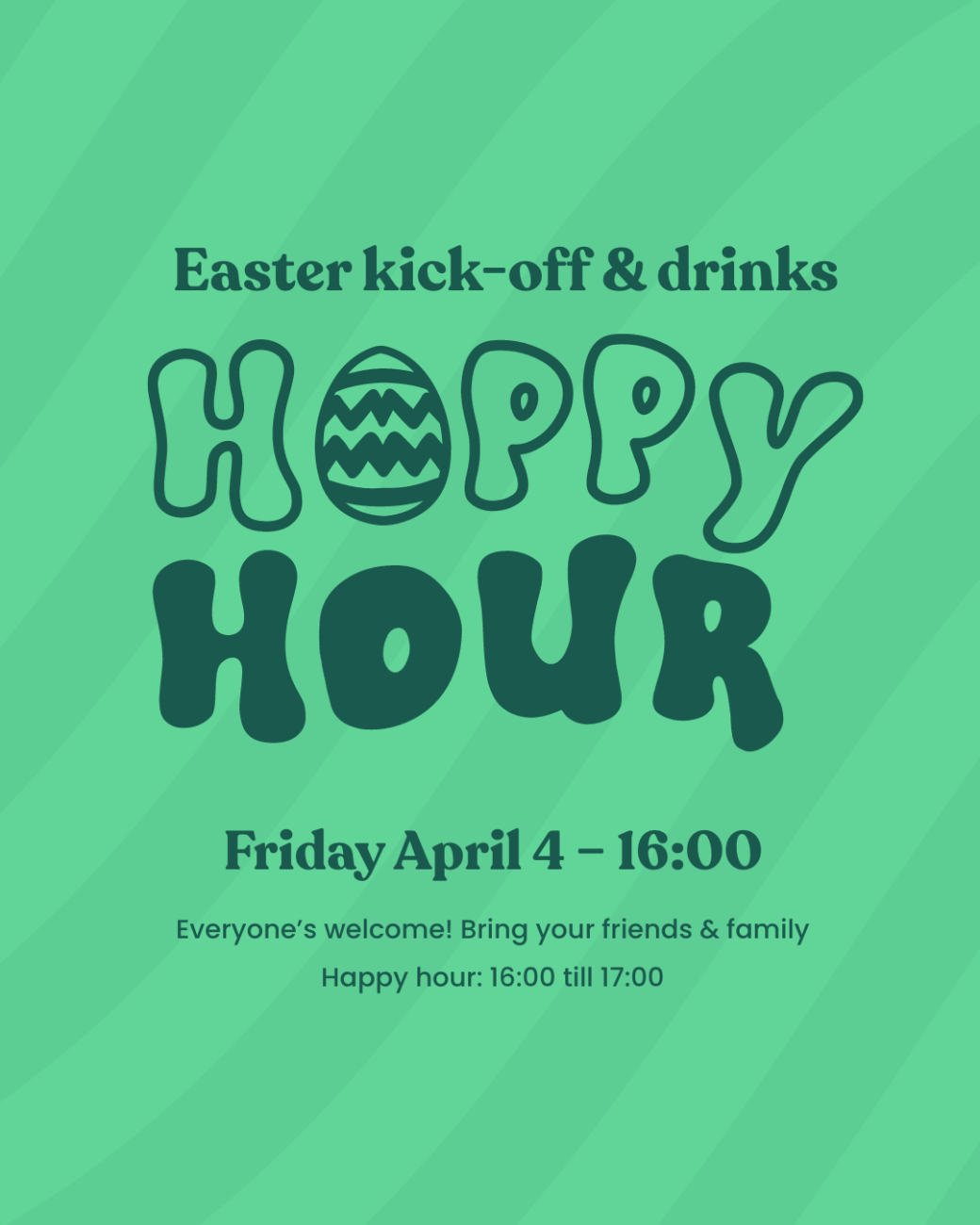 easter egg hunt and afterwork