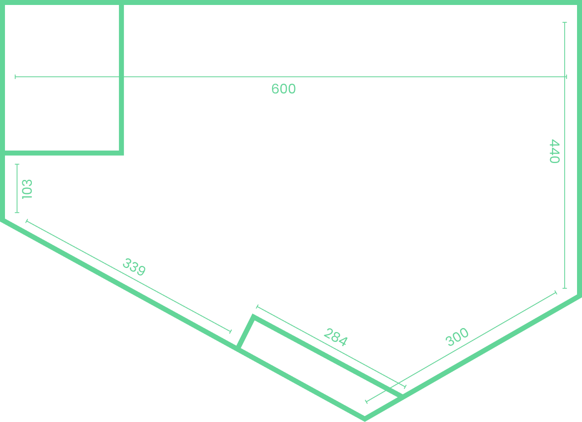 Plattegrond Multimedia studio