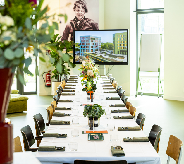 Private dining zaal bij Bar Amelia in Gent.