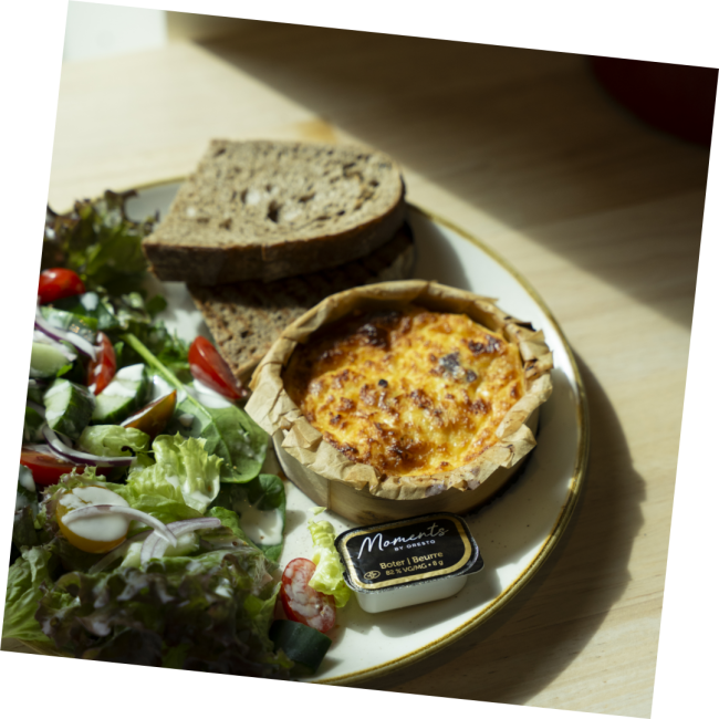 Nieuwjaarsbrunch Bar Amelia quiche