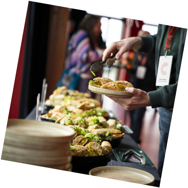 Catering voorzien door Bar Amelia bij events in Gent. 